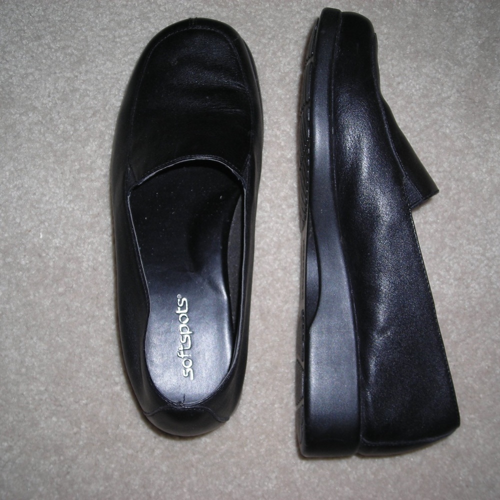 Softspots ladies slip-ons size 7,5 wude - Picture 3 of 3
